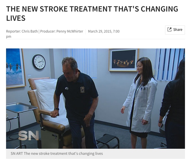 "The New Stroke Treatment That's Changing Lives" Sunday Night (Australia), March 29, 2015