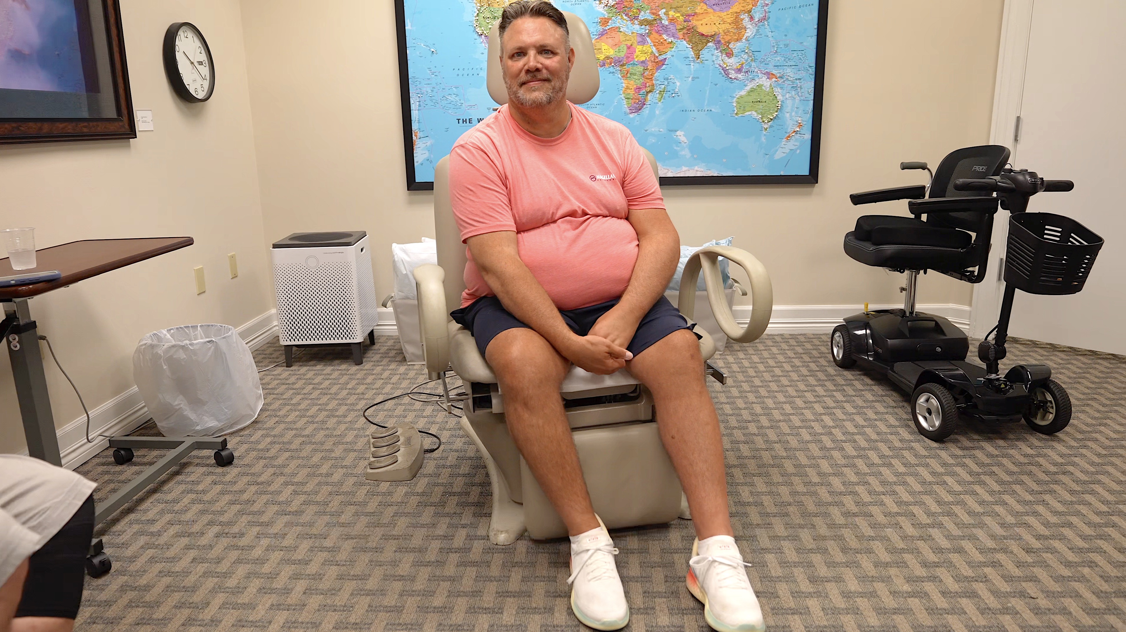 Multiple improvements in sensation, spasticity, etc. after PSE treatment, 2 years after stroke