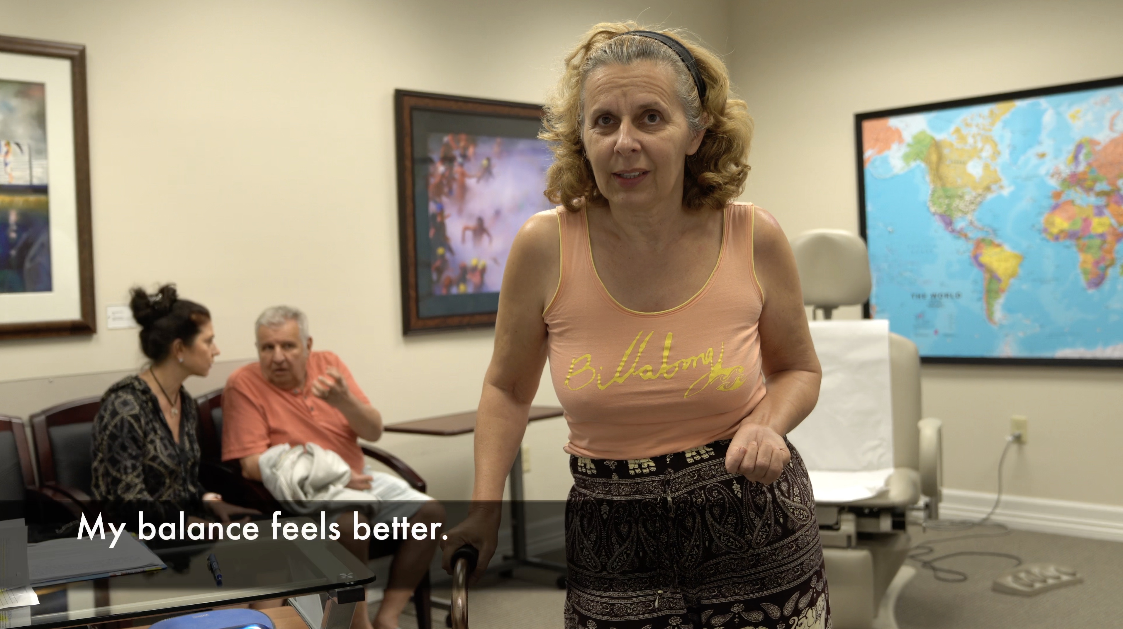 Immediate improvement in chronic post-stroke pain 2 years after stroke at the INR, Boca Raton, November 20, 2018